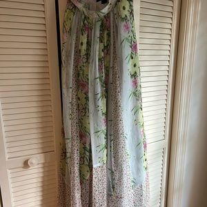 French Connection floral maxi skirt